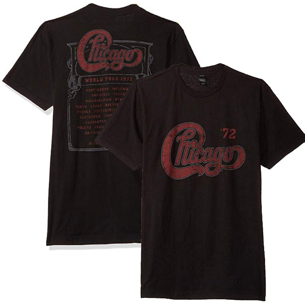 CHICAGO シカゴ - Tour '72 / バックプリントあり / Tシャツ / メンズ - PGS